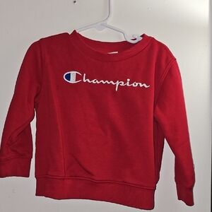 Champion Kids Bright Red Sweatshirt